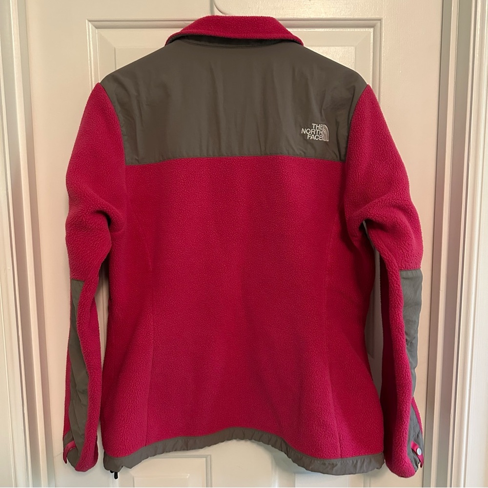 The North Face Pink Denali Jacket, Size L - Picture 3 of 6